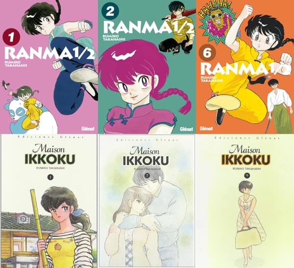 Les œuvres de Rumiko Takahashi Les œuvres de Rumiko Takahashi