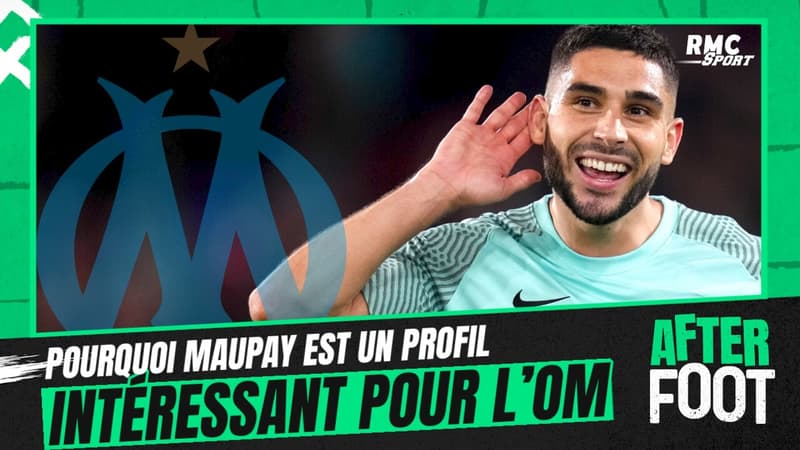 OM : "Un joueur qui donne tout", Laurens explique pourquoi Maupay est "un profil intéressant"