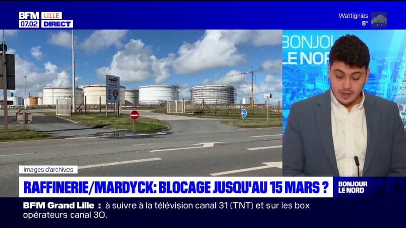 Nord: des blocages au dépôt de carburant de Mardyck jusqu'au 15 mars