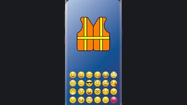 Un emoji "gilet de sécurité" a été déposé en septembre dernier. Image d'illustration