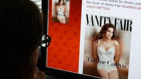 La Une du magazine Vanity Fair le 1er juin 2015 avec Caitlyn Jenner, ex Bruce Jenner, champion olympique et nouveau porte-drapeau des transgenres