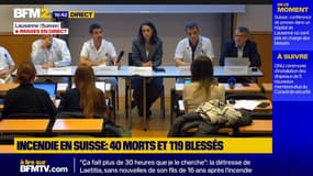 "C'est une énorme prise en charge": l'un des médecins de l'hôpital de Lausanne précise les moyens humains mobilisés auprès des blessés de l'incendie de Crans-Montana