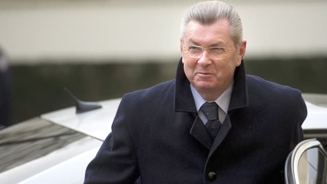 Henri de Raincourt en janvier 2012, alors qu'il était encore ministre de la Coopération du gouvernement Fillon.
