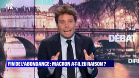 Fin de l'abondance: Macron a-t-il eu raison ? - 28/08