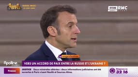Vers un accord de paix entre la Russie et l'Ukraine? Emmanuel Macron met en garde