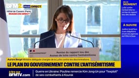 Pour Aurore Bergé, la responsabilité de l'antisémitisme "tient en trois lettres: LFI"