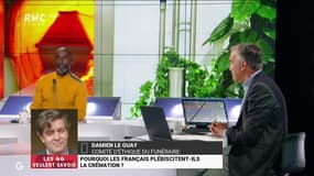 Damien Le Guay, comité d'éthique du funéraire: "41% des Français sondés ne veulent pas être une charge. 25% pensent que c'est plus écologique."