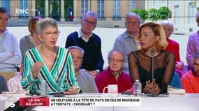 "Les Grandes Gueules" de RMC: un militaire à la tête du pays en cas de nouveaux attentats, choquant?