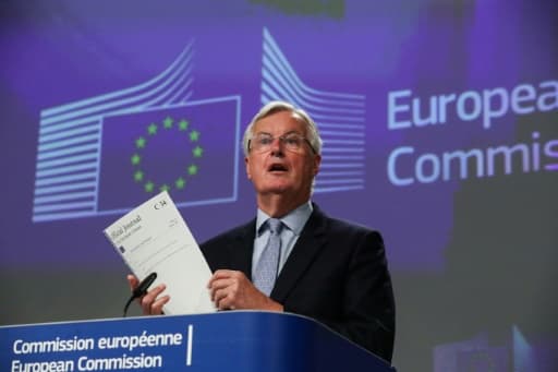 le négociateur européen Michel Barnier, le 5 juin 2020 à Bruxelles le négociateur européen Michel Barnier, le 5 juin 2020 à Bruxelles