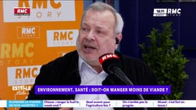 Consommer moins de viande : "Le consommateur prend ses responsabilités et ça ira bien", souligne Périco Légasse