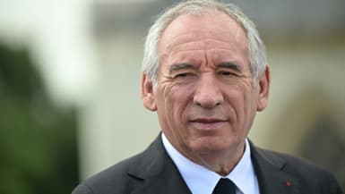 Le Premier ministre Francois Bayrou, le 24 juillet 2025 à Angers, dans l'ouest de la France