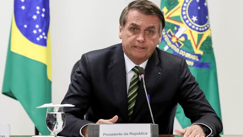 Jair Bolsonaro à Brasilia le 27 août 2019