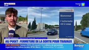 A8: la sortie vers Puget-sur-Argens fermée pour travaux