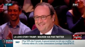 François Hollande: "Emmanuel Macron est plutôt ce qu'on pourrait dire "passif" dans ce couple avec Donald Trump"