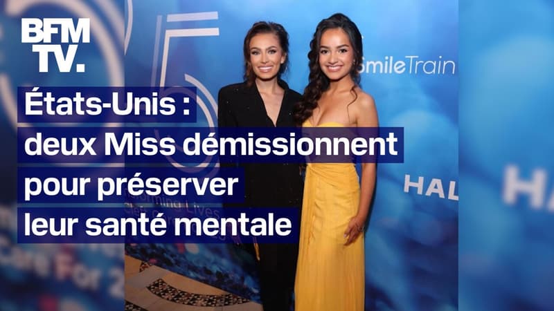 Regarder la vidéo États-Unis: deux Miss annoncent démissionner pour préserver leur santé mentale