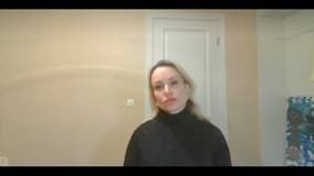 Marina Ovsiannikova sur BFMTV le 18 mars 2022.