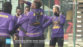 Dossevi (milieu de Toulouse) : "On veut être la première équipe à faire perdre des points au PSG"