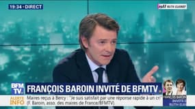 Gilets Jaunes: François Baroin rappelle que "l'ordre public est la responsabilité de l'État" 