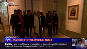 LE TROMBINOSCOPE - Emmanuel Macron veut sauver la langue