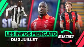 Zabarnyi, Weah, Coulibaly... les 5 infos mercato du 3 juillet 2025 à midi 