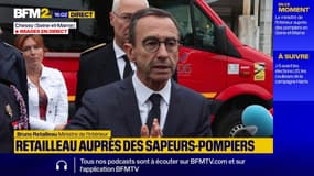 Événements climatiques violents: "aujourd'hui, il faut être prêt", alerte Bruno Retailleau