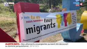 Montgenèvre: une caravane dénonce les conditions des migrants à la frontière