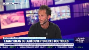 Laurent Milchior (Etam) : Bilan de la réouverture des boutiques Etam - 24/05