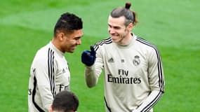 Casemiro et Gareth Bale