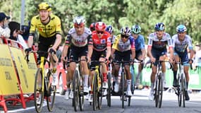 Les coureurs de la Vuelta, le 28 août 2025