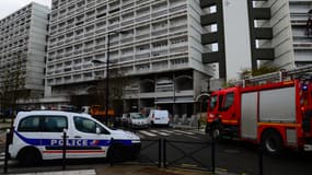 Un immeuble dans le quartier des Aubiers à Bordeaux.