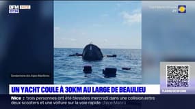 Un yacht d'une vingtaine de mètres coule au large de Beaulieu-sur-Mer