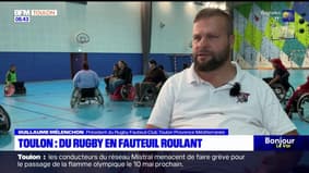 JO 2024: le président du club de rugby en fauteuil roulant de Toulon portera la flamme