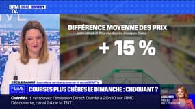 Faire ses courses le dimanche coûte plus cher dans certains supermarchés Casino