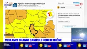 Canicule: le Rhône en vigilance orange 