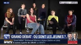 Ces jeunes témoignent de leur manque d'intérêt pour le grand débat et de leurs inquiétudes