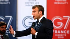 Emmanuel Macron au G7