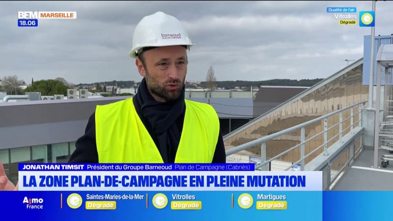 Plan-de-Campagne: plus de 16.000 mètres carrés de la zone vont être débitumés