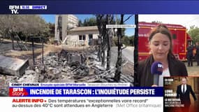 Incendie de Tarascon: l'inquiétude persiste après de multiples reprises de feu dans le massif de la Montagnette, le président des sapeurs-pompiers et le préfet sont sur place 