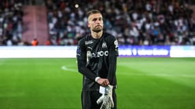 Ruben Blanco avec l'OM face à Ajaccio, le 3 juin 2023.