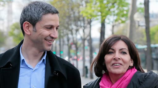 Anne Hidalgo et Christophe Najdovski, représentants du PS et d'EELV, ont trouvé un accord en vue du second tour.