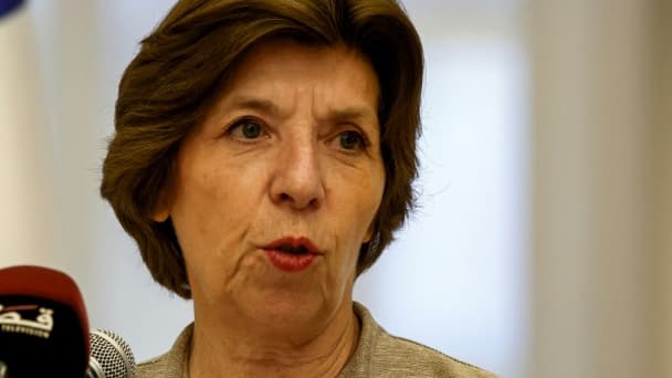 La ministre française des Affaires étrangères Catherine Colonna à Doha, le 8 juin 2023