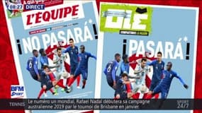 France-Argentine : Quand la presse argentine parodie la Une de l'Equipe 
