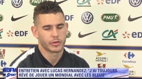 Équipe de France - L. Hernandez : "Si j'avais voulu jouer avec l'Espagne, je l'aurais déjà fait"