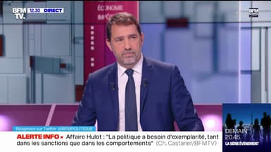 Accusations d'agressions sexuelles: Christophe Castaner pense que la vérité de Nicolas Hulot "n'est pas la vérité"