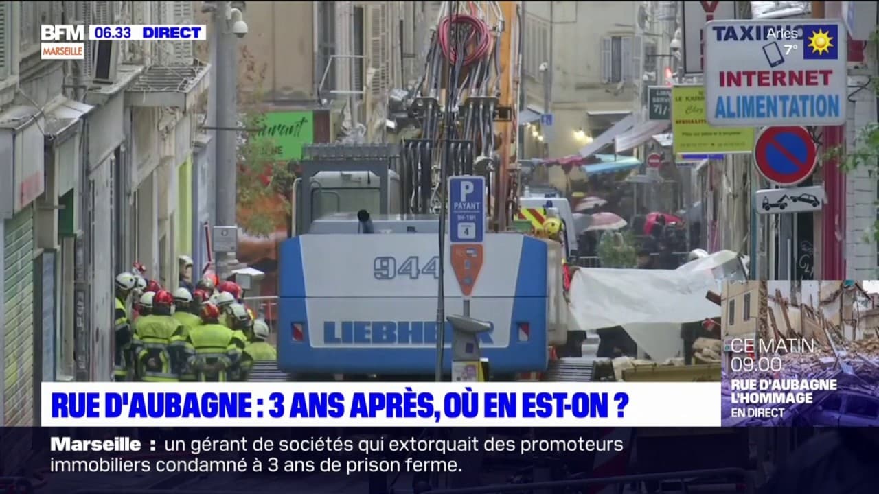 Marseille: Trois Ans Après L'effondrement De La Rue D'Aubagne, Où En ...