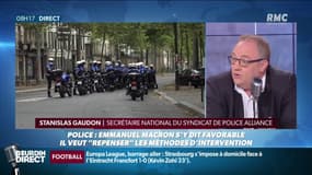 Stanislas Gaudon: "Le dialogue ça ne marche pas avec les blacks blocks"