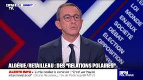 France-Algérie: Les "relations sont polaires", estime Bruno Retailleau, ministre de l'Intérieur