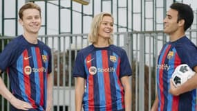 Le maillot domicile 2022-2023 du Barça