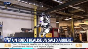 Atlas, un robot capable de réaliser un salto arrière
