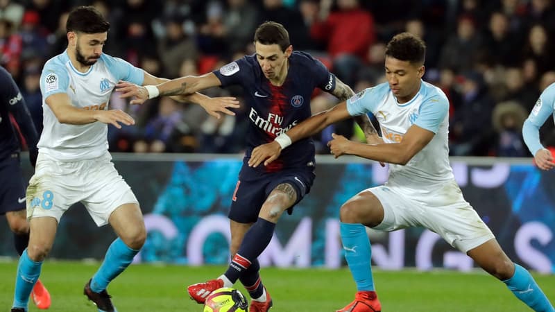 Morgan Sanson, Angel Di Maria et Boubacar Kamara